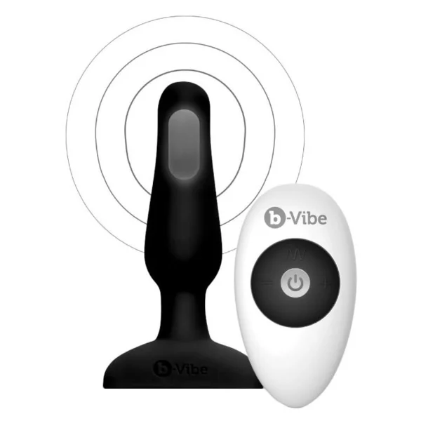 b-Vibe Novice Plug Waterproof Remote Control Vibrating Anal Toy