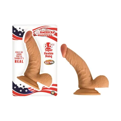 Nass Toys Vibrating Curved Dildo With Balls 6 5 Inch White 6 5 Inch