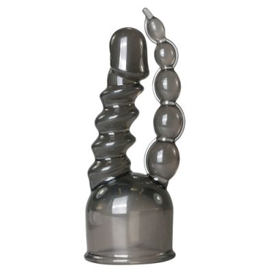 Easytoys Big Double Wand Attachment Black