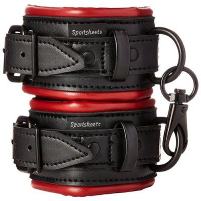Sportsheets S M Saffron Cuffs