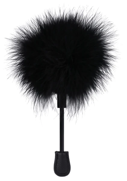 In A Bag Black Feather Tickler By Doc Johnson