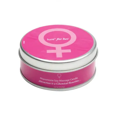 Lure For Her Pheromone Soy Massage Candle 4 27 Ounce