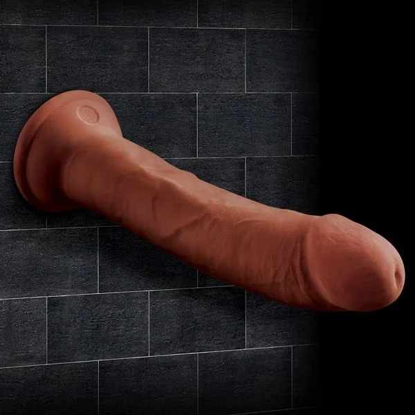King Cock Plus 8 In. Triple Density Cock Brown