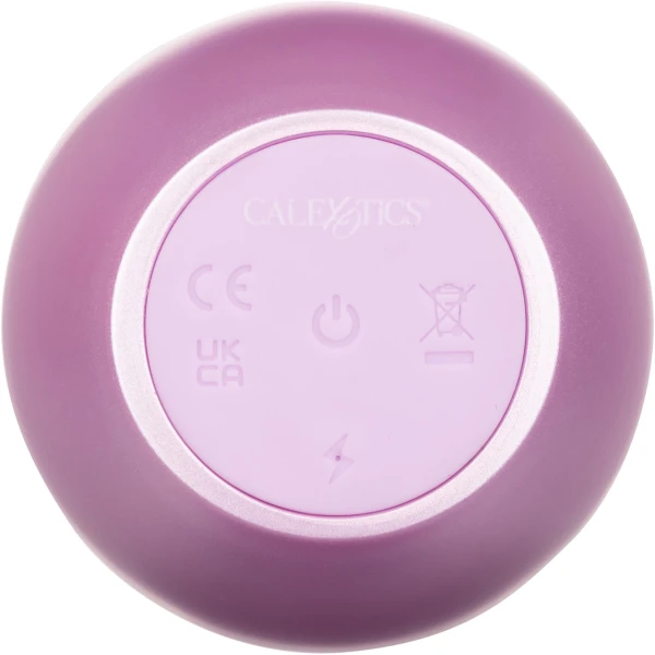 Opal Tickler Massager Rechargeable Waterproof Silicone Vibrator By CalExotics - Purple