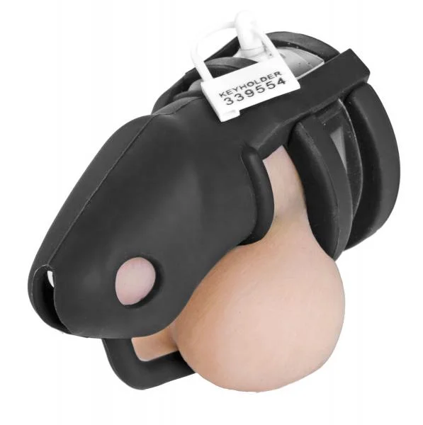Sado Chamber Silicone Male Chastity Device