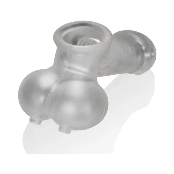 Sackjack Wearable Jackoff Sheath Clear Frost