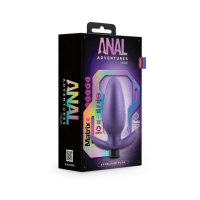 Butt Plugs Anal Adventures Matrix Excelsior Plug Astro Violet