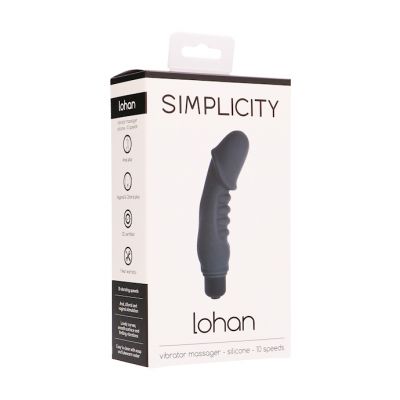 Lohan Vibrator Massager Black