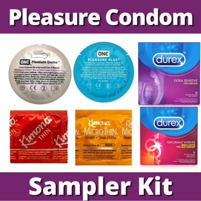 Pleasure Condom Sampler 12 Pack