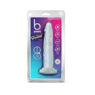 B Yours Diamond Crystal 7 In Clear