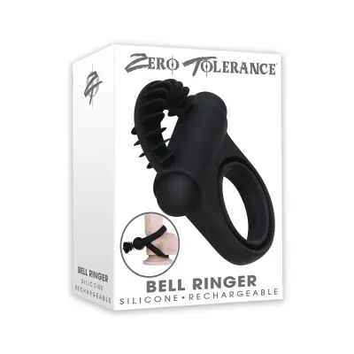 Cock Ring Bell Ringer Black