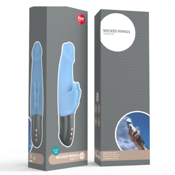 Darling Devil Silicone Vibrator With Battery+ Hybrid Technology by Fun Factory