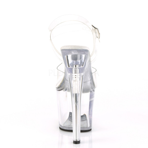 7 inches Heel, 2 3/4 inches PF Ankle Strap Sandal w/A Slot Opening — image 4 of 4