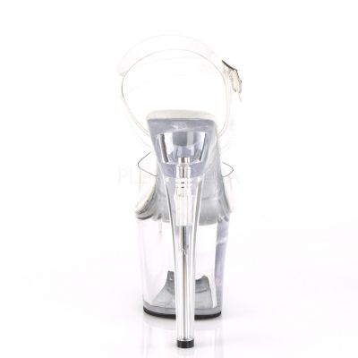 7 inches Heel 2 3 4 inches PF Ankle Strap Sandal w A Slot Opening
