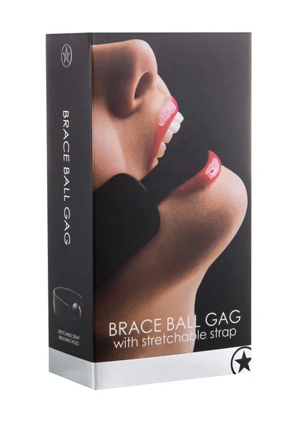 Brace Ball Gag - Black — image 6 of 7