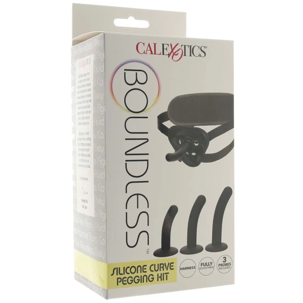 Boundless Silicone Curve Pegging Kit With 3 Probes By CalExotics