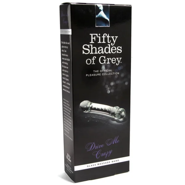 Fifty Shades of Grey Drive Me Crazy Glass Dildo