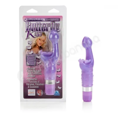 Platinum Edition Butterfly Kiss Purple Vibrator