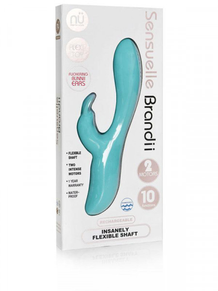NU Sensuelle Brandii 10 Function Dual Motor Rabbit Vibrator