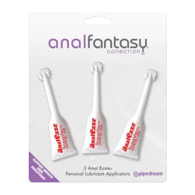 Anal Fantasy Anal Eaze Lubricant Applicators 3 Pieces