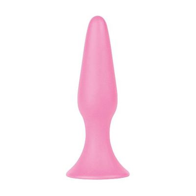 Shots Toys Silky Buttplug Big Pink Large