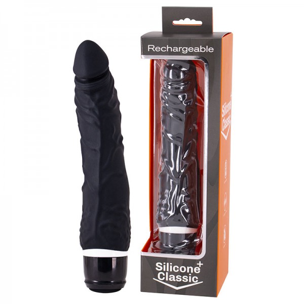 Silicone Classic Vibrating Cock