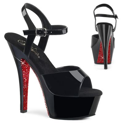 6 inches Heel 1 3 4 inches PF Ankle Strap Sandal w Contrast RS