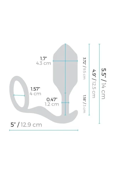 b-Vibe - Vibrating Snug & Tug - XL