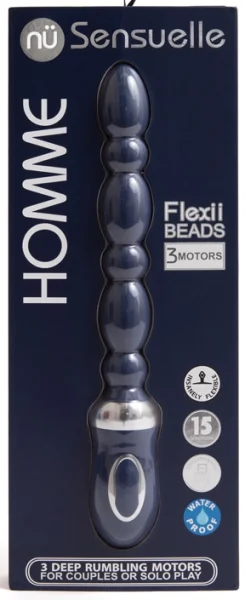 Sensuelle Homme Flexii Beads Navy Blue