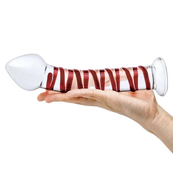Glas 8-inch Mr Swirly Dildo