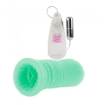 Sue Johanson Glow In The Dark Vibrating Super Head Honcho Masturbator