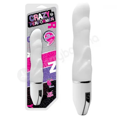 Crazy Performer White Vibrator