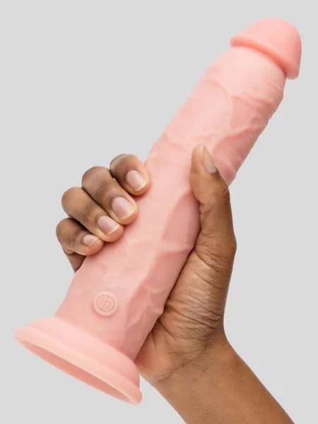 King Cock Elite Dual Density Remote Control Vibrating Realistic Dildo 8.5 Inch