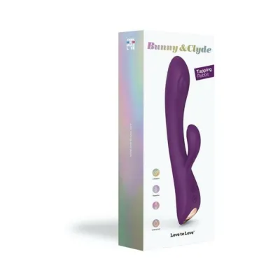 Bunny Clyde Dual Stimulator Purple Rain