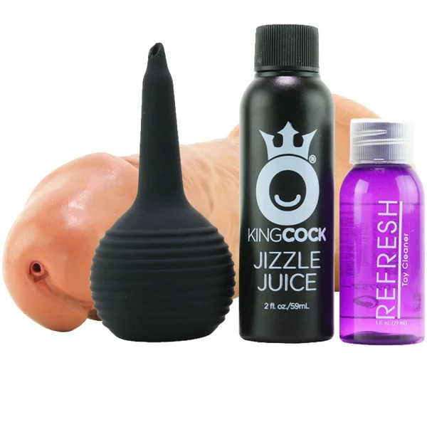 King Cock 6" Squirting Cock - Tan