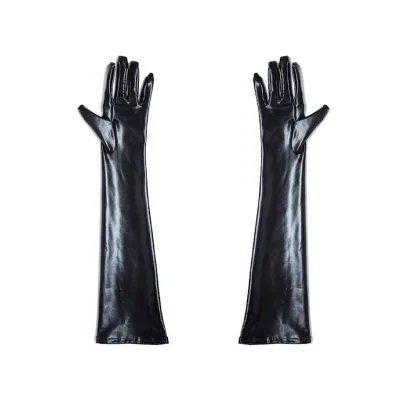 Ketchum Wet Look Glove Black