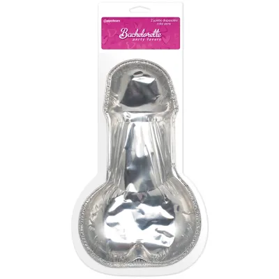 Pipe Dreams Bachelorette Party Favors 2 Jumbo Disposable Cake Pans