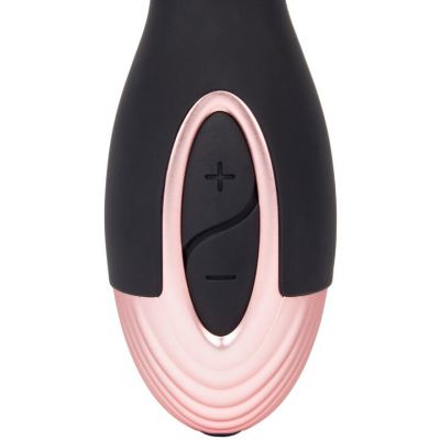 Bondara Black Rose Gold 7 Function Rechargeable Mini Wand Vibrator