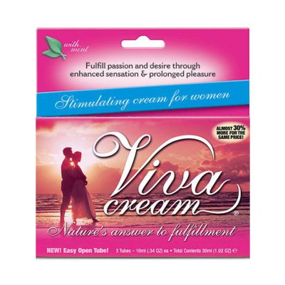 Viva Cream 10ml 3 Tube Box Clear