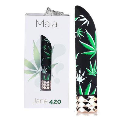 Hemp Print Bullet Vibrator