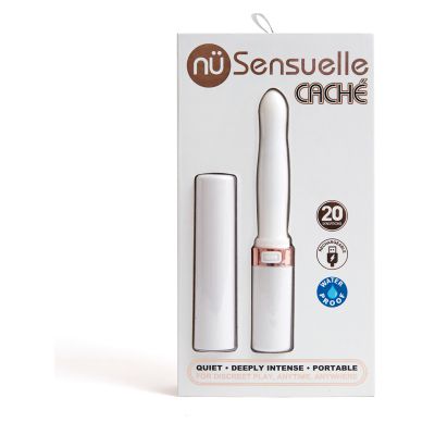 Sensuelle Cache 20 Func Rechargeable Covered Vibe White