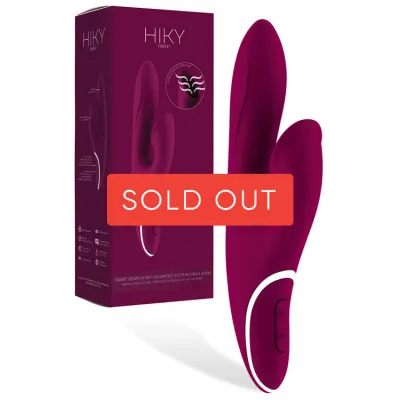 HIKY 9 Silicone Rabbit Vibrator with Clitoral Suction
