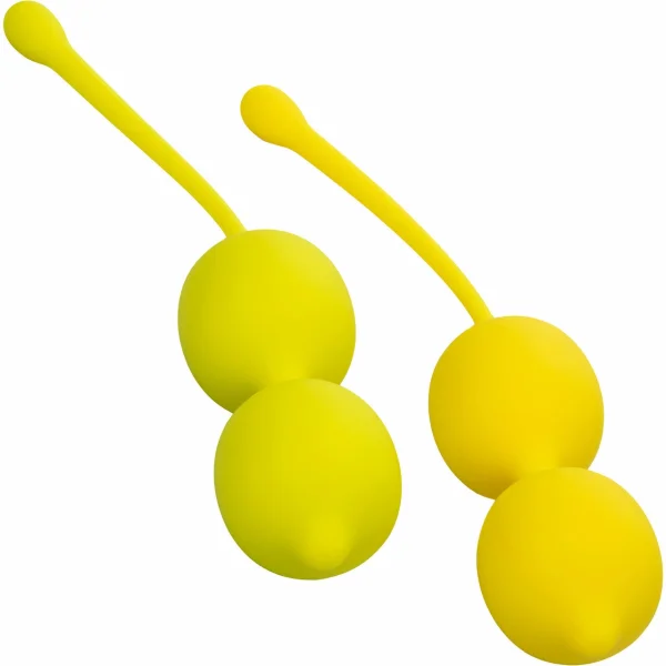 Lemon Silicone Kegel Training Set By CalExotics — image 6 of 7