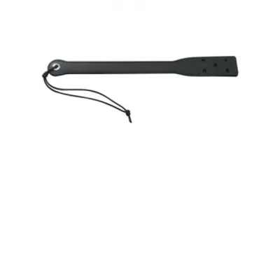 Leather Slapper 18 Inch Black
