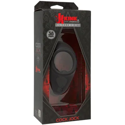Kink Cock Jock Vib Sili C Ring 38mm Black