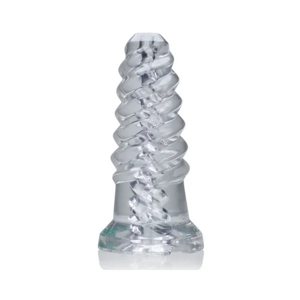 Oxballs Screw'd, Super Squish Corkscrew Jackoff Toy, Clear — image 4 of 9