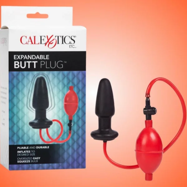 Colt Expandable Butt Plug with Superior Inflation