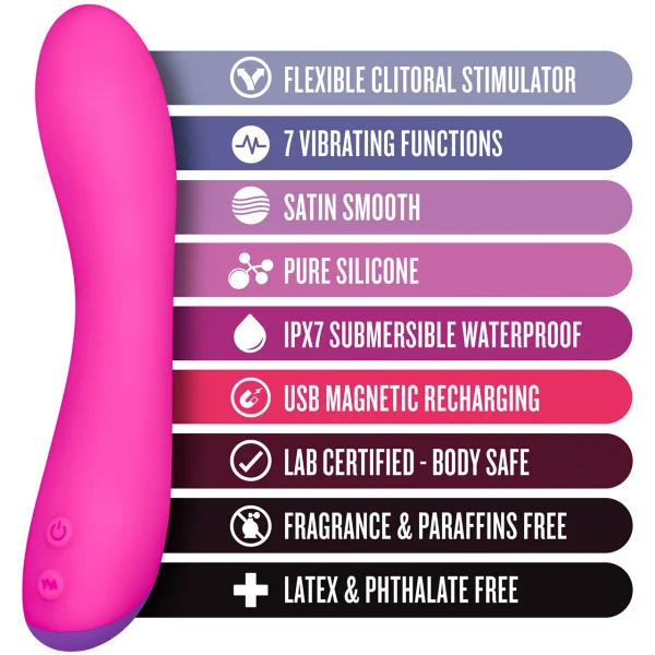 Blush Aria Magnify Rechargeable Silicone G-Spot Vibrator