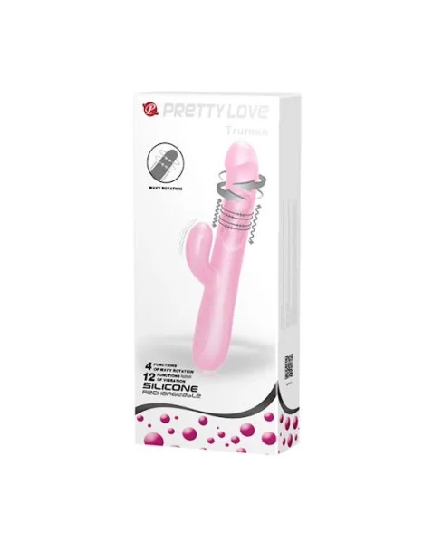 Truman Dual Action Rabbit Vibe - Pink - 9.3 Inch