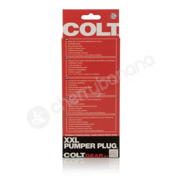 Colt XXL Red Pumper Plug